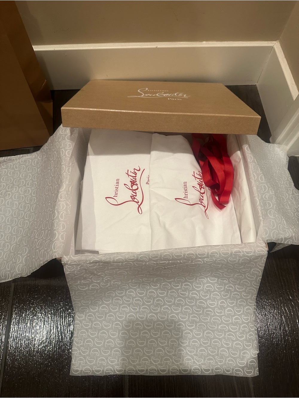 Authentic Christian Louboutin Original Packaging Set
